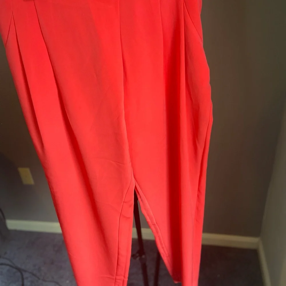 Two piece pants set (Orange) - Picture 2 of 13
